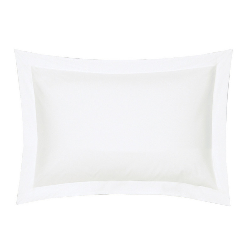 Taie uni coton blanc | Maison de la Literie Réunion
