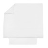 Housse de couette uni coton blanc | Maison de la Literie Réunion