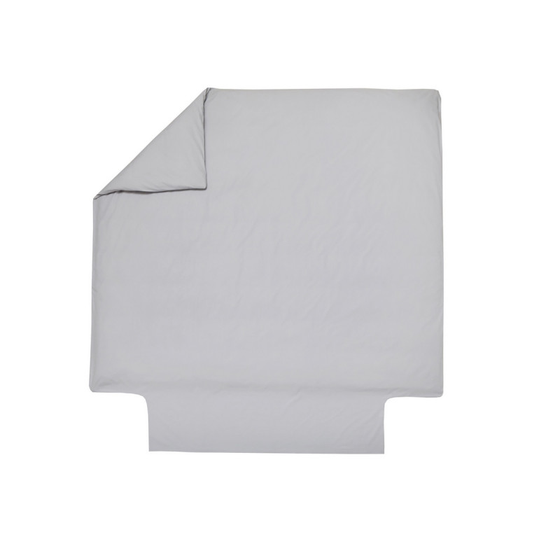 Housse de couette uni coton blanc | Maison de la Literie Réunion
