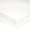 Drap housse uni coton blanc | Maison de la Literie Réunion