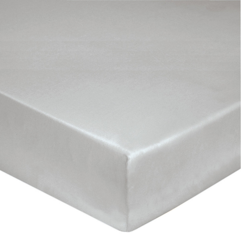 Drap housse uni coton blanc | Maison de la Literie Réunion